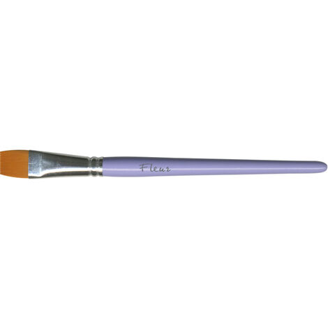 Pennello Fleur a Punta Piatta Sintetico per Pittura Decorazioni - Formato: N 14
