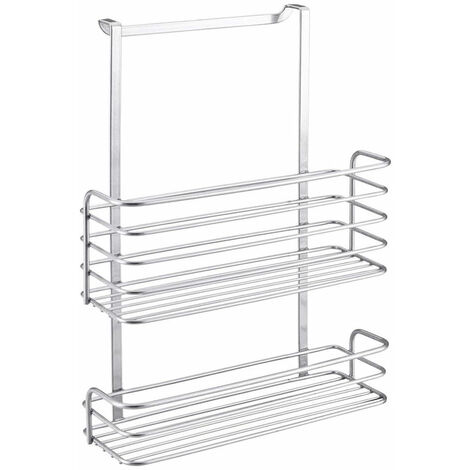 Cestello multiuso da antina a 2 piani 26x12x36 cm polytherm galileo - metaltex (1/5)