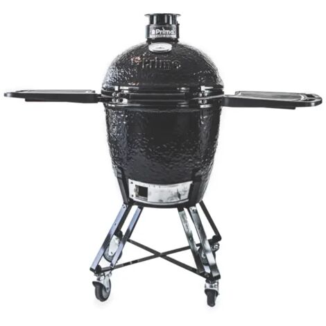 Barbecue Primo Round Charcoal All in One Kamado in Ceramica Ovale con Carrello (1/4)