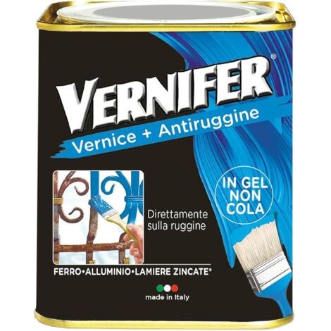 Vernifer Satinato 750 ml Grigio Ferro