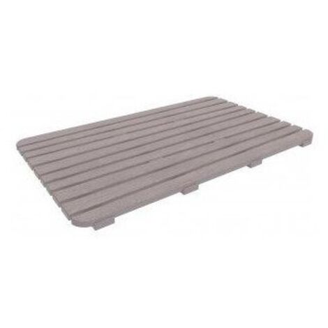 Pedana Doccia 50x80 cm Woody Tortora Feridras