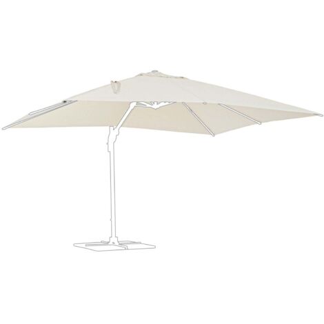 Telo di Ricambio per Ombrellone a Braccio Orion 4x4 Beige