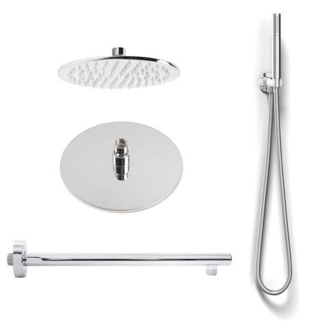 Set doccia tondo Seven cromo lucido Metaform