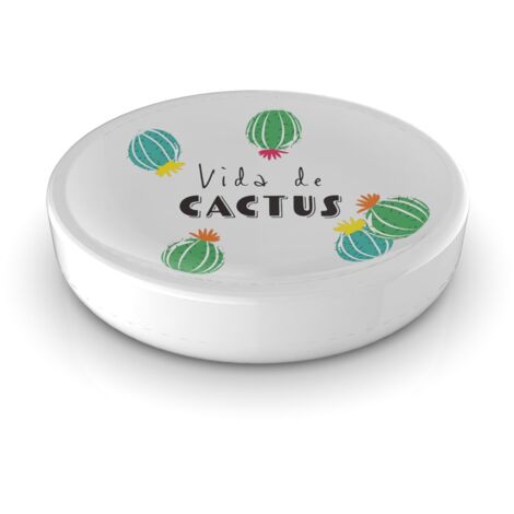 Porta sapone da appoggio fantasia piattino mod. Cactus (1/4)
