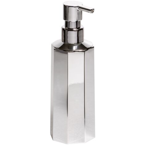 Dispenser Da Appoggio 400 ml Cromo Specchiato Bagno Moderno Otto (1/2)