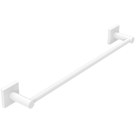 Barra Porta Asciugamani da Bagno Biadesivo Viti Hotel Maison - Formato: 45 cm - Colore: Bianco