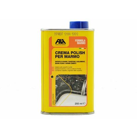 Crema Polish per Marmo Granito Pietre Protegge Pulisce Nutre Formula Marmo Fila