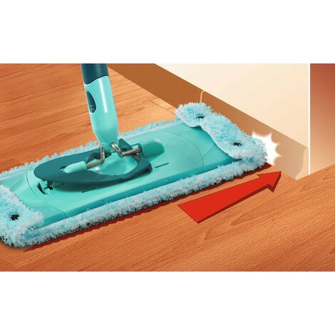 3 Ricambi Per Panno Lavapavimenti Leifheit Combi/Clean M Micro | Rivestimento In Microfibra Assorbente 42x15,5 Cm | Per Pavimenti In Legno, Piastrelle, Laminato