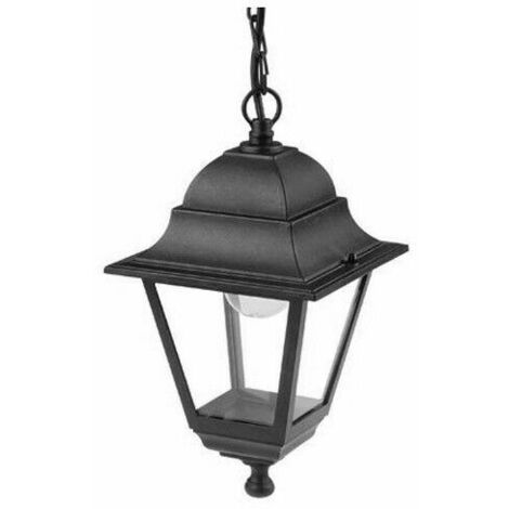 Lanterna a Sospensione Applique Esterno Lampada Bianca Illuminazione Old Sovil - Colore: Bianco Argento