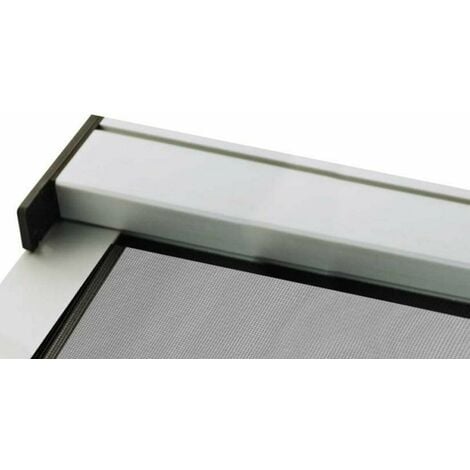 Zanzariera a rullo avvolgibile Verticale per Finestra SLIM Riducibile 120x160cm - Colore Zanzariera: Bronzo