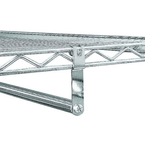 Archimede scaffale metallico barra porta abiti cm 61 cucina bagno garage cabina armadio