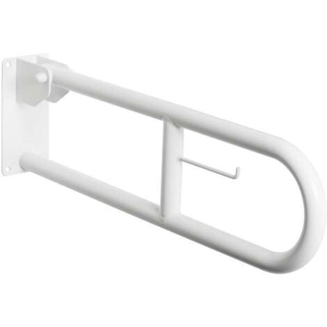 Barra Appoggio Ribaltabile per Bagno Anziani Disabili 70 cm Safe Medium Metaform (1/2)