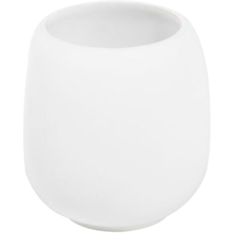 Porta Spazzolini da Denti Afra Accessori Bagno Moderno Bicchiere Metaform - Tonalità: Bianco (1/3)