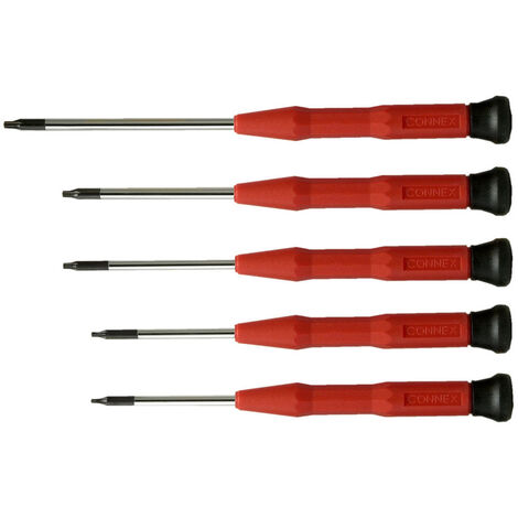 Giraviti Cacciaviti Di Precisione Torx TX 6 7 8 9 10 Set 5 Pz Masidef