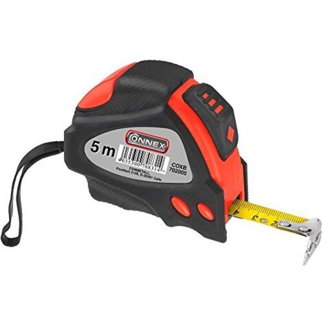 Flessometro Professionale 3 5 Mt Metro a Nastro Flessibile Avvolgibile Masidef - Formato: 5 mt (1/4)