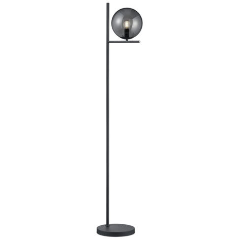 Lampada Piantana H 150 cm Antracite Sfera Fume 4W Pure GD Trio (1/4)