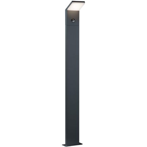 Paletto esterno PEARL sensore movimento LED 9W antracite Trio