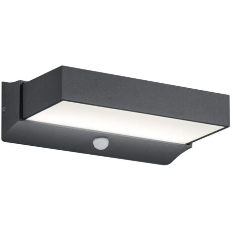 Applique 2 Led Sensore Movimento Doppia Luce Antracite Cuando GD Trio (1/4)