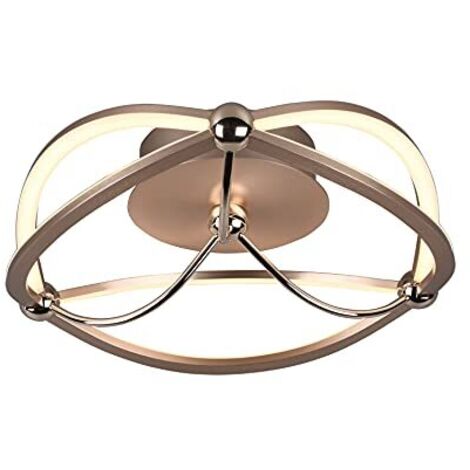Plafoniera Led Soffitto Interno Ellissi Ottone 41 cm Charivari GD Trio GD Trio (1/4)