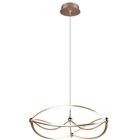 Lampada a Sospensione Interno Ellissi Ottone 62 cm Charivari GD Trio GD Trio (1/4)