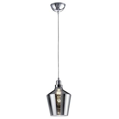 Lampada Sospensione in Legno Vetro Interno Vintage Calais GD Trio (1/4)