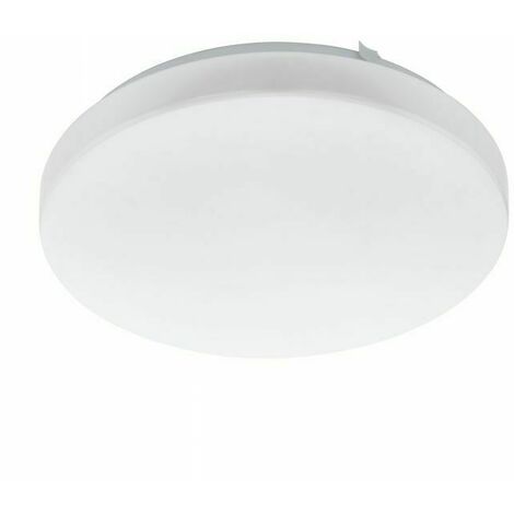 Plafoniera Led Rotonda Soffitto Applique Lampada Parete Interno Frania EGLO - Dimensioni: Ø 330 mm - Bianco - 4000K Luce Naturale - 33381