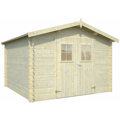 Casetta da Giardino in Legno Orleans Sistema BlockHouse Pircher 7.6 mq