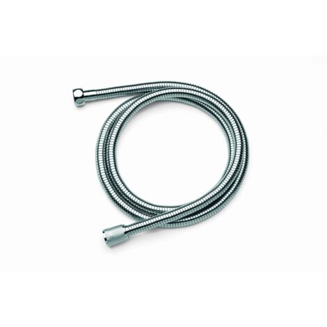 Flessibile Doccia Doppia Aggraffatura Acciaio Inox Tubo 150 200 cm Elements - Formato: 150 - 200 cm
