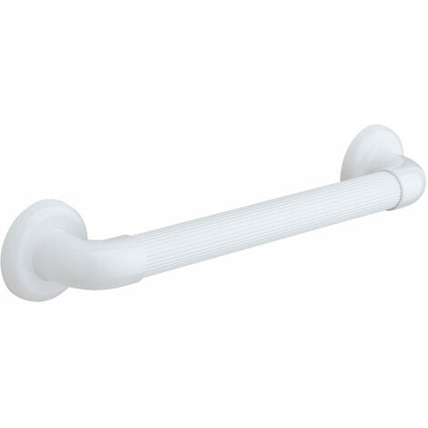 Maniglione di Sicurezza Bagno Anziani Disabili PVC Bianco Safe Basic - Formato: 45 cm