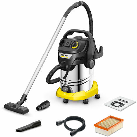 Karcher KWD 6 P Aspiratore Professionale Secco e Bagnato 30 L 1300 W
