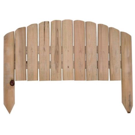 VERDELOOK - RECINZIONE VAMPIRO AD ARCO 54 X 27/47 CM. IN LEGNO IMPREGNATO 622/20