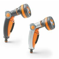 Pistola per Irrigazione a Spruzzo Giardino Getto Regolabile 5 Jet in Metallo GF - Versione: 5 Jet