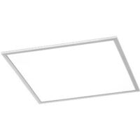 Plafoniera Led Parete Soffitto Quadrata Acciaio Bianco 62x62 cm Phoenix GD Trio