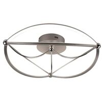 Plafoniera Led Soffitto Interno Ellissi Acciaio 62 cm Charivari GD Trio GD Trio