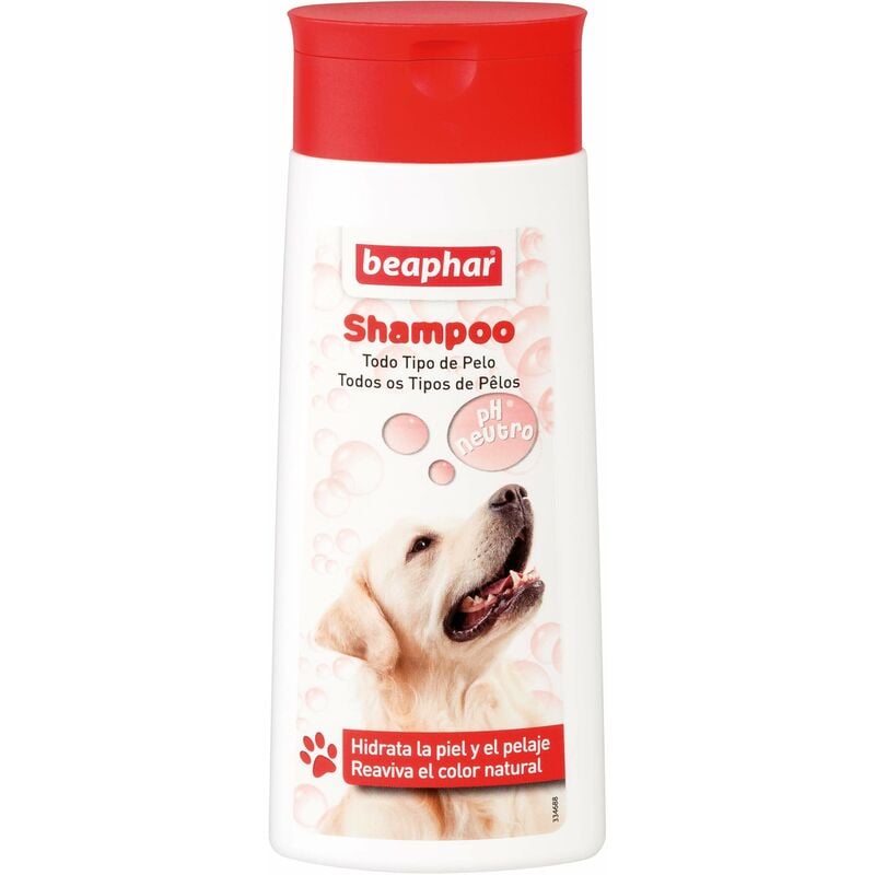 Beaphar Bea10654 Shampoo per Cani Tutti i Tipi di Capelli - 250 ml