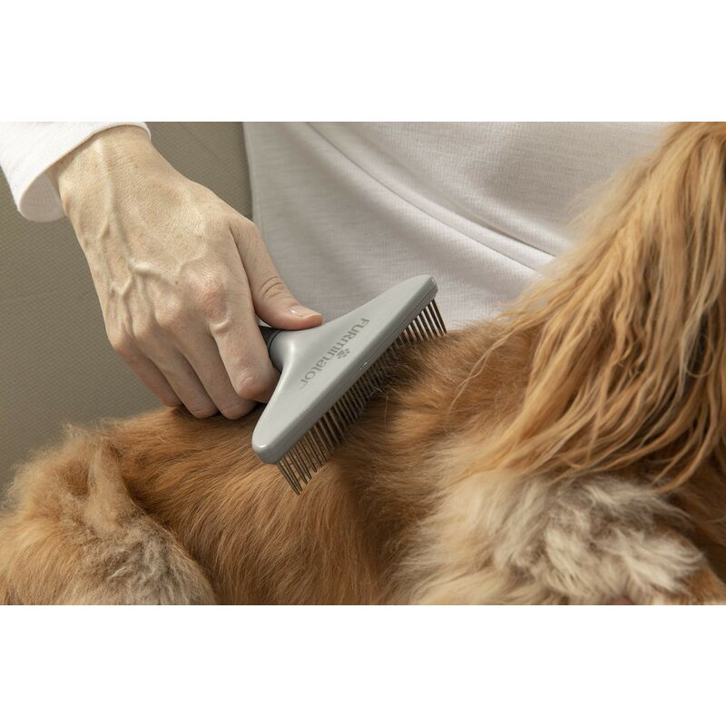 FURminator Grooming Rake Pettine per Cani e Gatti a Pelo Lungo