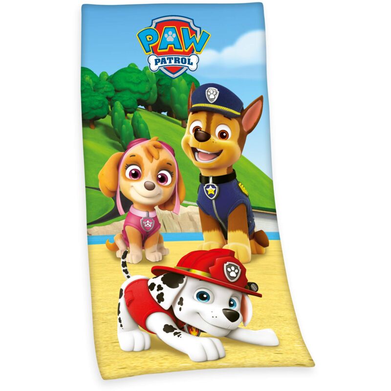 Telo Doccia Paw Patrol Per Bambini - 150x75 Cm, Cotone, Multicolore - Foto 7