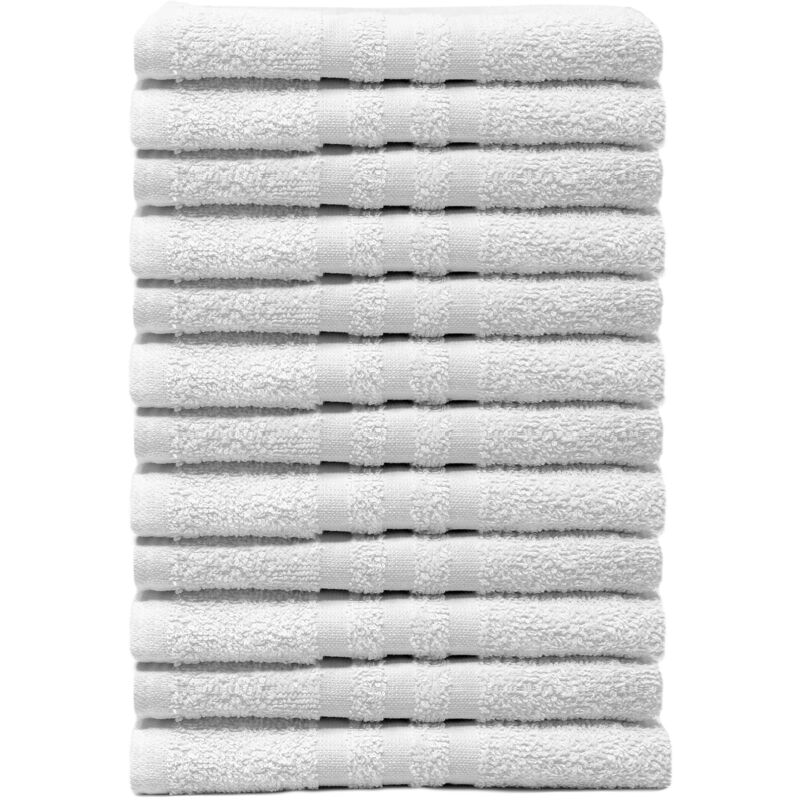 Set 3 Vasche Portabiancheria XL 55x37x20 Cm – 30 Litri L'una – Plastica Robusta Bianca – Made In EU – Per Biancheria, Giocattoli, Sport - 2