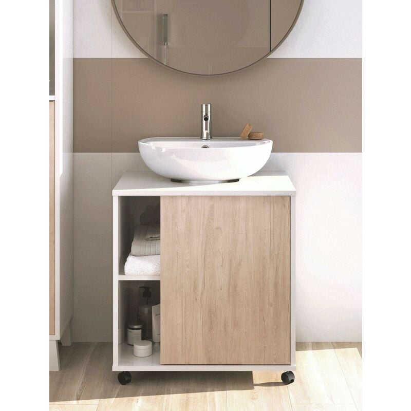 Mueble bajo lavabo sintra aurora 64x59x45cm, Pitarch - Tienda de bricolaje  - BricoCentro-Leal-Palencia