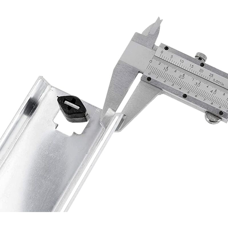 Guide Per Cassetti GTV 400mm - Estrazione Totale, Acciaio Zincato, Capacità 100kg, Montaggio Laterale O A Scanalatura - Foto 3