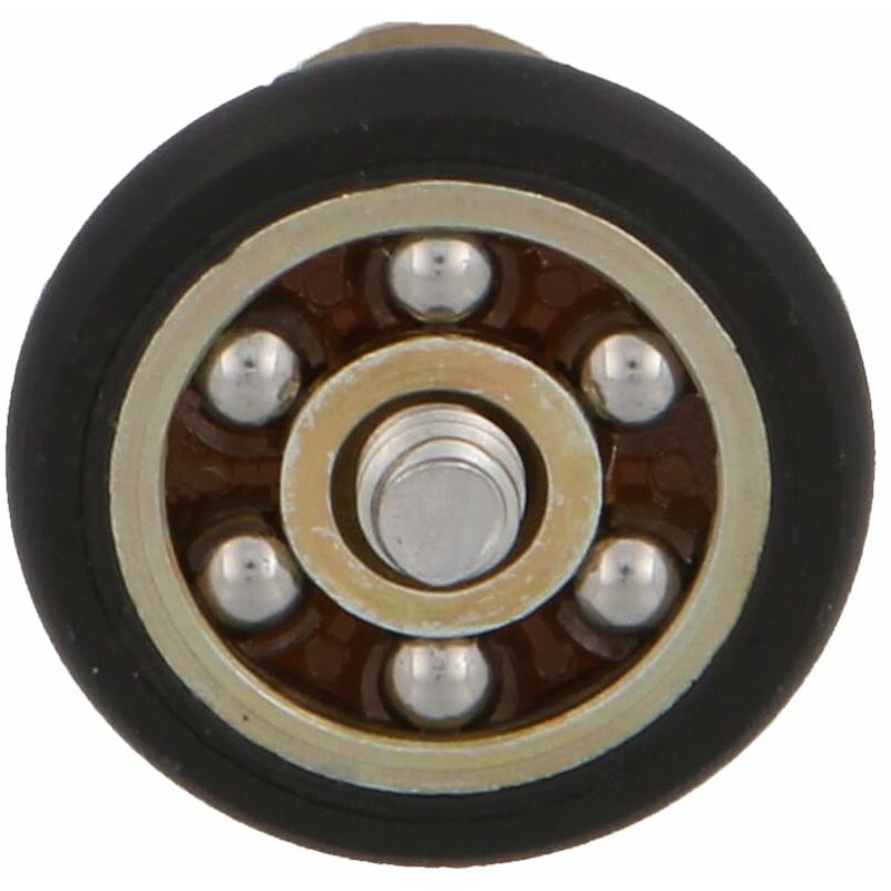 Set 2 Cuscinetti Per Box Doccia Scorrevoli - Ø16mm, Poliammide Nero, Con Vite M3x6 - Foto 9