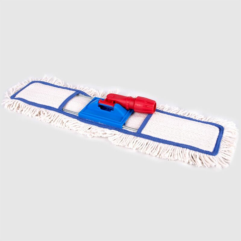 Ricambio Testina Per Scopa La Briantina - 80 Cm In Cotone E Poliestere, Perfetta Per Lavapavimenti E Cattura Polvere