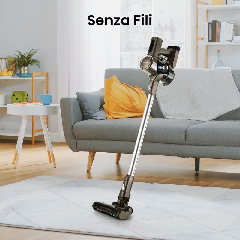 Aspirapolvere Senza Fili Proscenic P15+ – 600W, 55kPa, 70 Minuti, Autoportante E Con Luce LED GreenEye