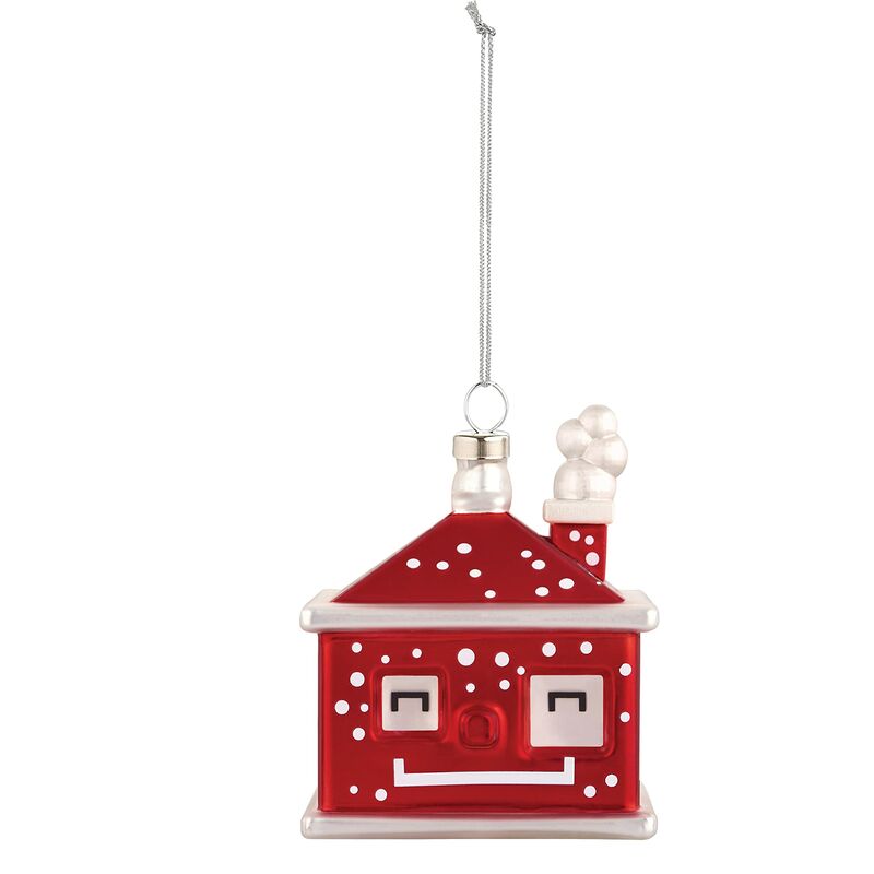 Alessi Fractal ESA06 4 Decorazione Natale In Vetro Soffiato | Design Elena Salmistraro | H 8,5 Cm