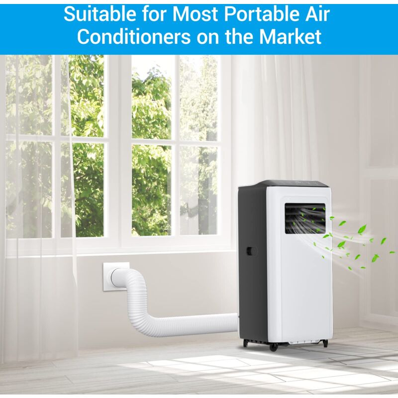 Tubo Di Scarico Per Condizionatore Portatile - Diametro 13cm/15cm, Lunghezza 3M, Pieghevole E Estensibile - Foto 10