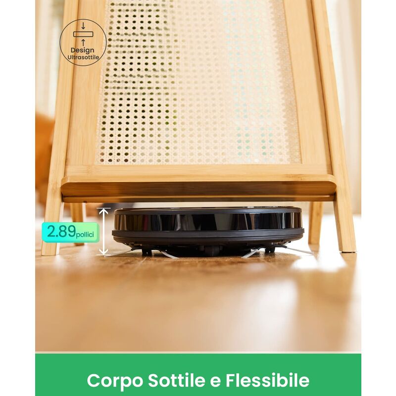 ROBOT ASPIRAPOLVERE ECONOMICO sui 100€! Recensione Vactidy T6 