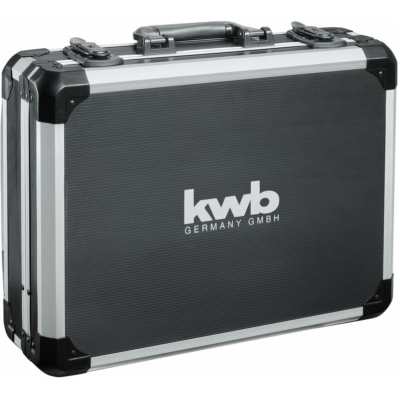kwb Valigetta portautensili, set di utensili da 80 pezzi, in