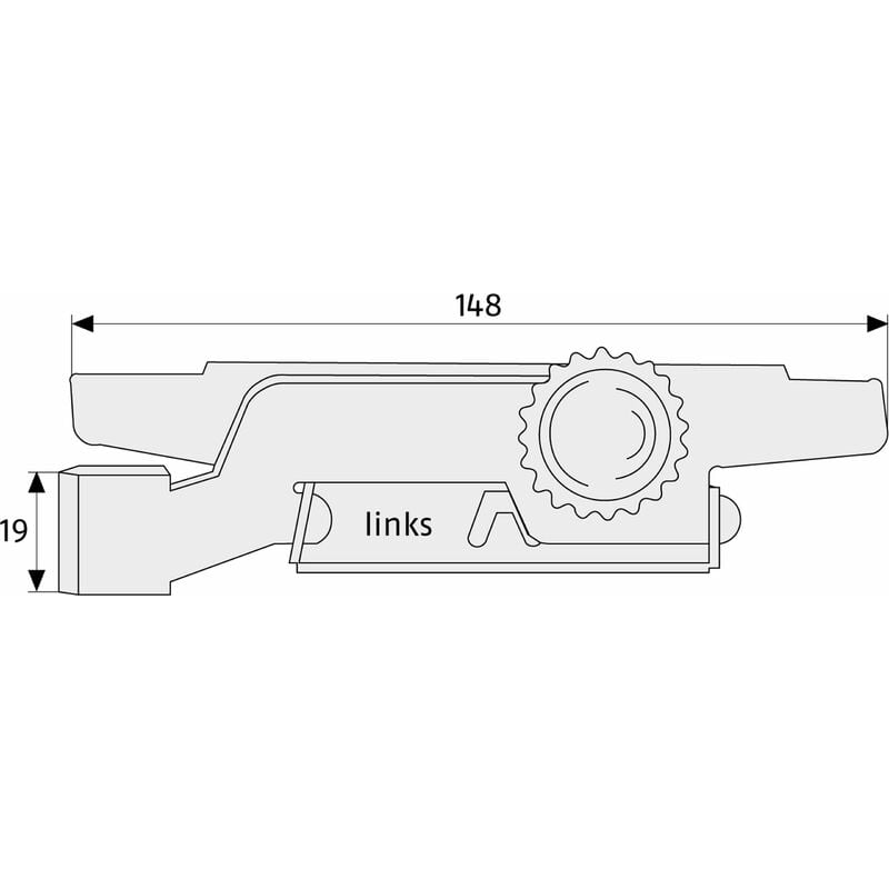 Abus Rs97 Blocco per Tapparelle, Sistema Antieff…