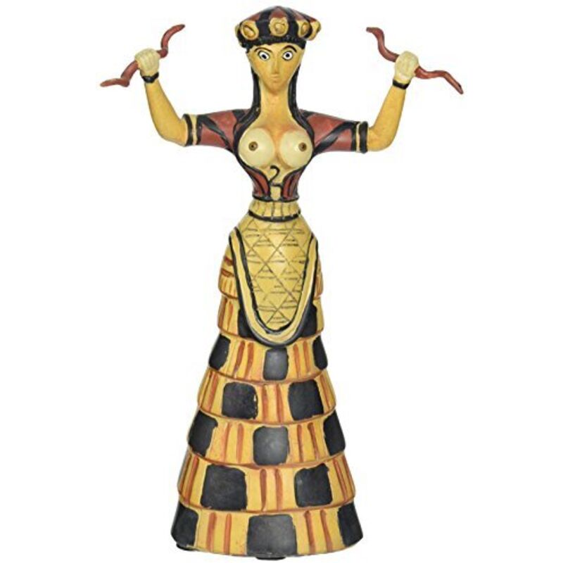 Statua Fata Zaffiro Design Toscano - Decorazione Da Giardino Colorata - Foto 3