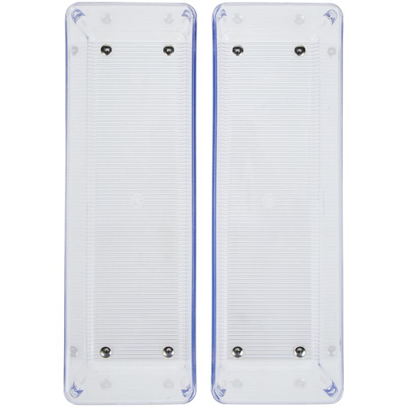 Organizzatore Per Cassetti 11 Pezzi Trasparente - Divisori Plastica Per Trucchi, Gioielli, Cancelleria